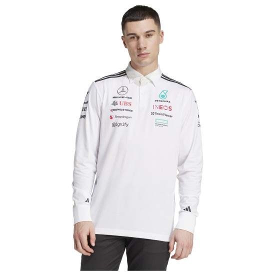 Adidas Ανδρική μακρυμάνικη μπλούζα Mercedes AMG Petronas Formula One Team Polo Shirt